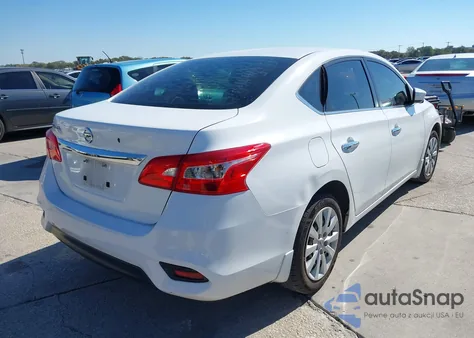 2019 Nissan Sentra S из США, поврежденный, VIN 3N1AB7AP4KY250677